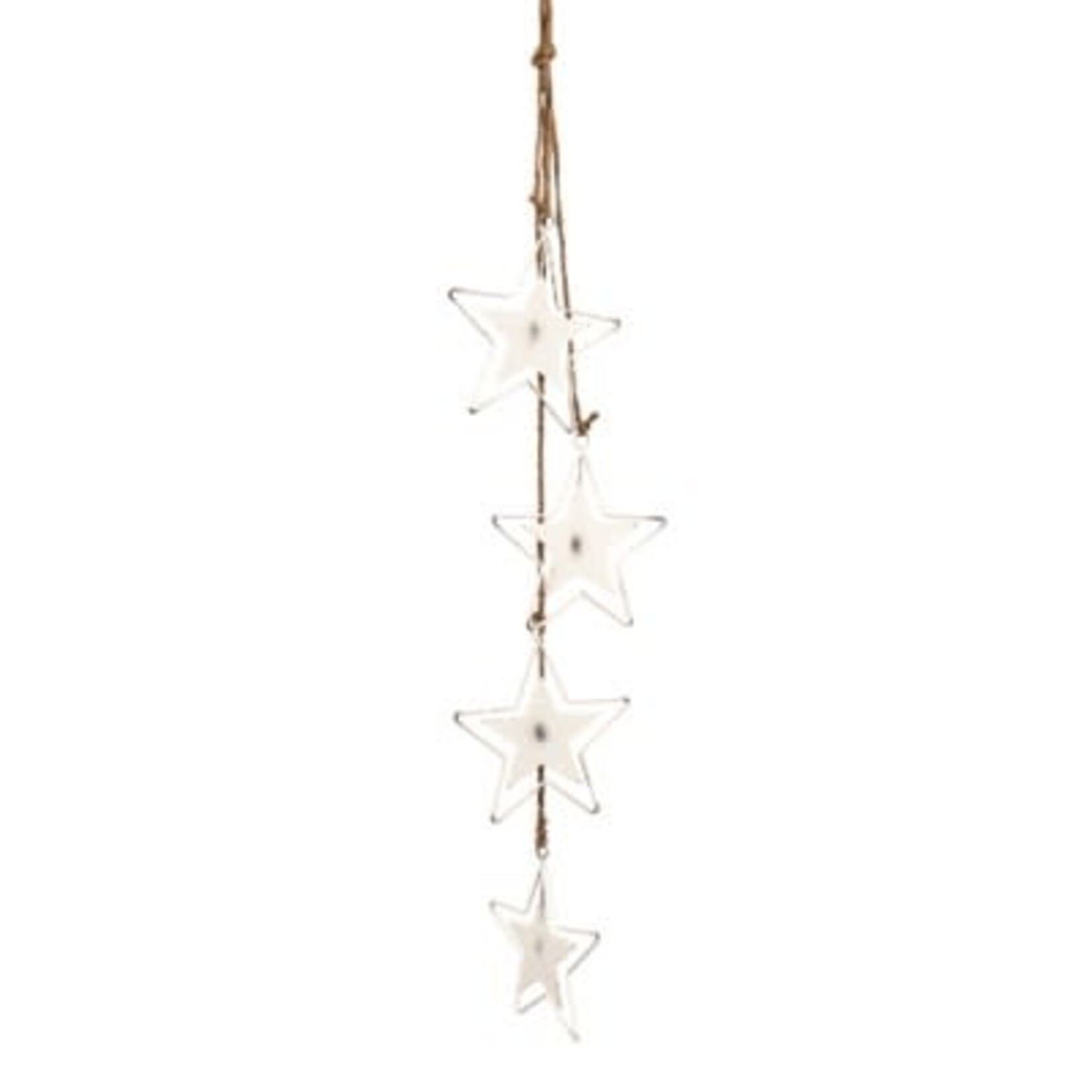 Nutcracker ORN-WHT 4STAR STRING  (XMAS25)