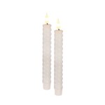 Nutcracker TAPERS-WH TWIST 8"(S2)(ESS 25)