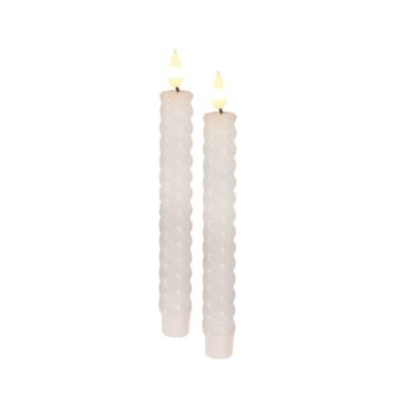 Nutcracker TAPERS-WH TWIST 8"(S2)(ESS 25)