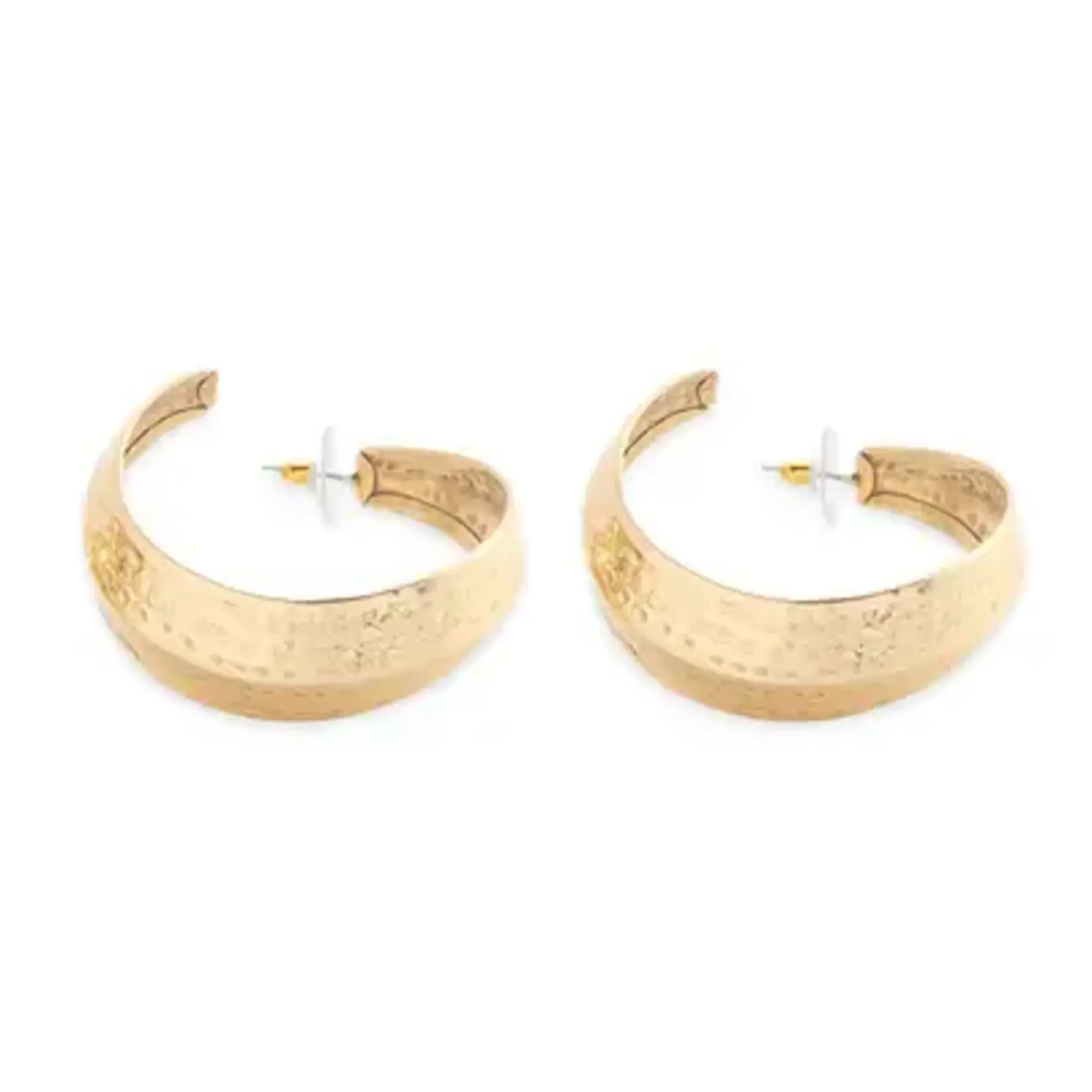 Myra Bag Marvilosa Hoop Earrings In Gold