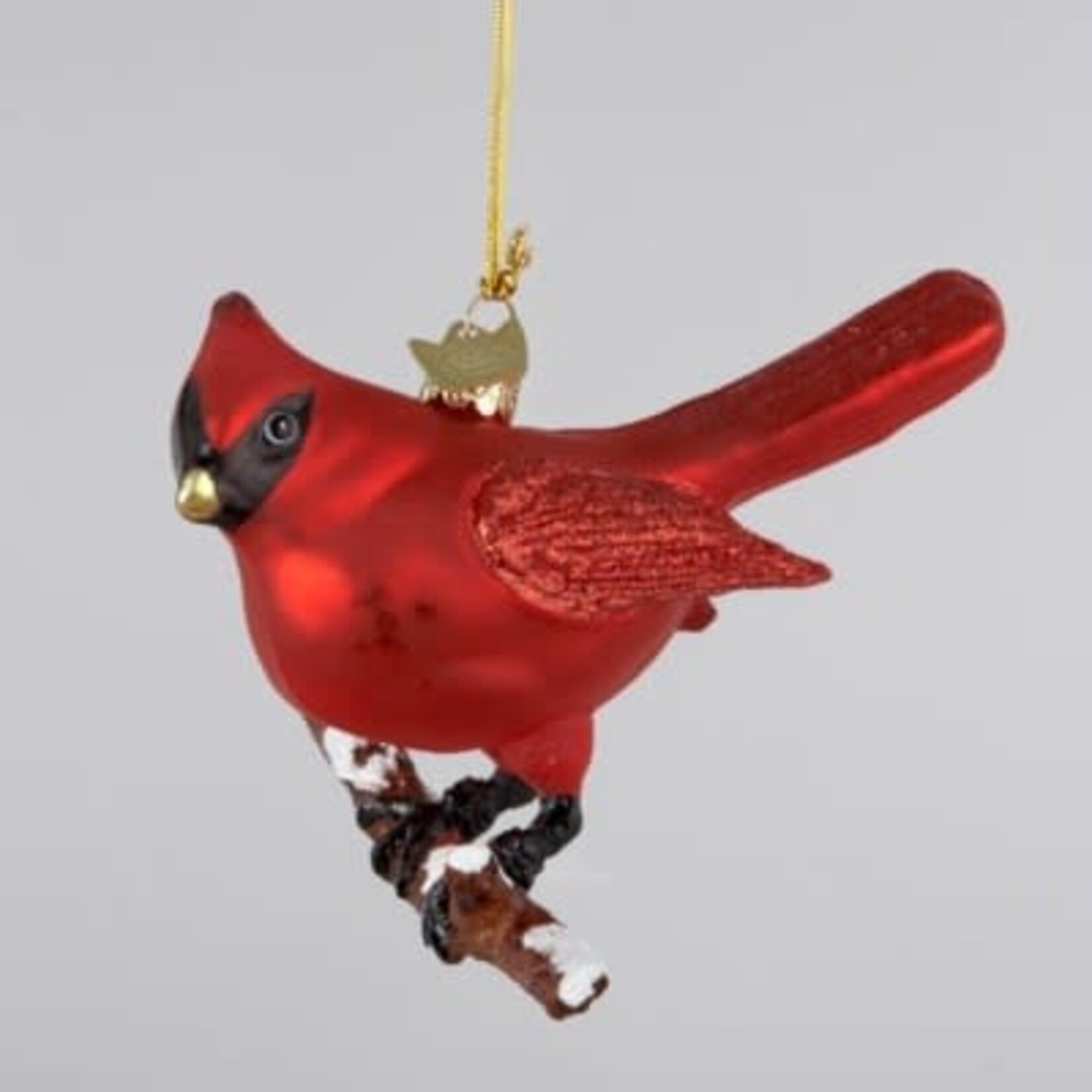 Primatives by Kathy Glass Cardinal ornament