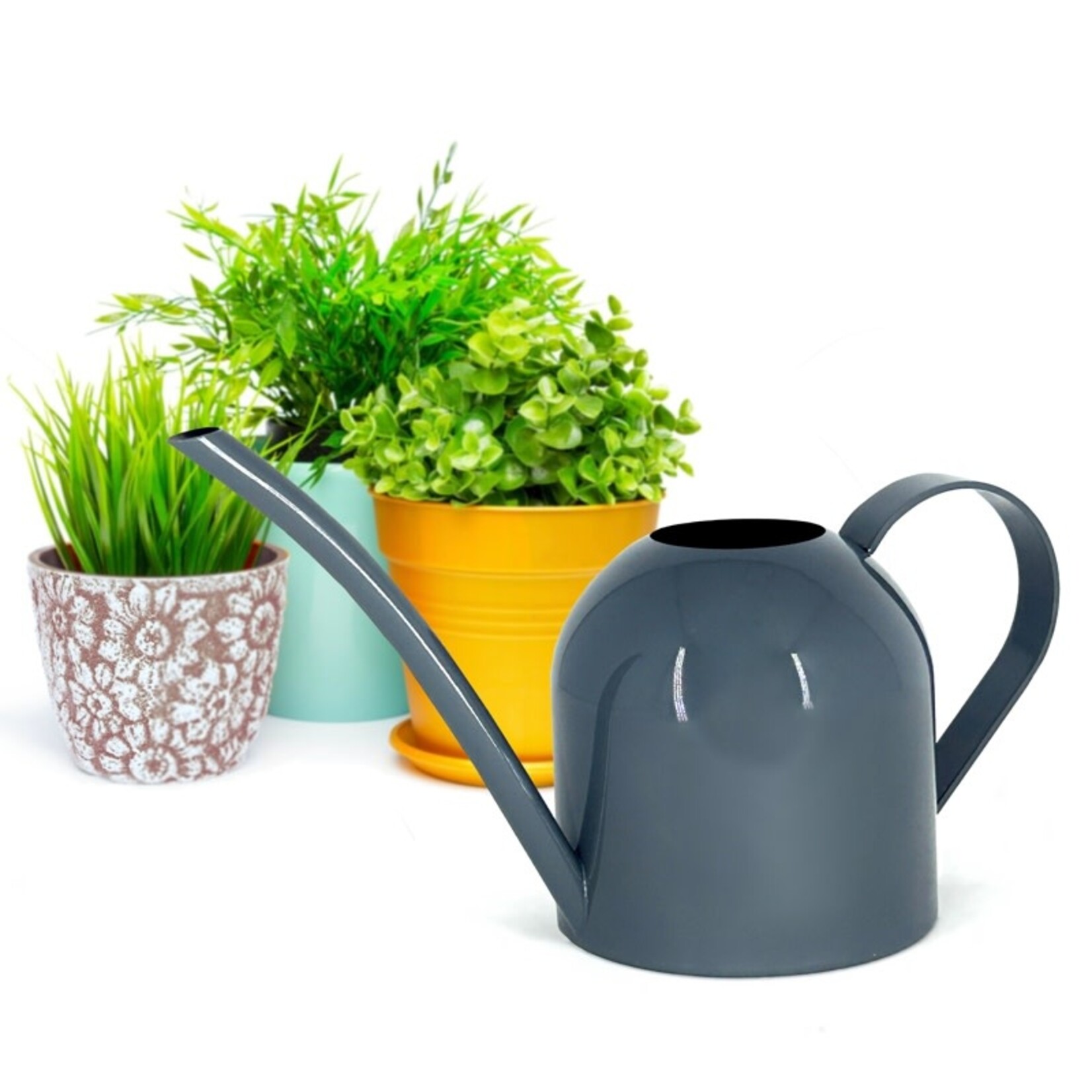 Natural Living Grey Watering Can