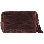 Danica Quilted Fig Cosmetic Bag