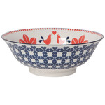 Danica Red Navy Bird 8 bowl
