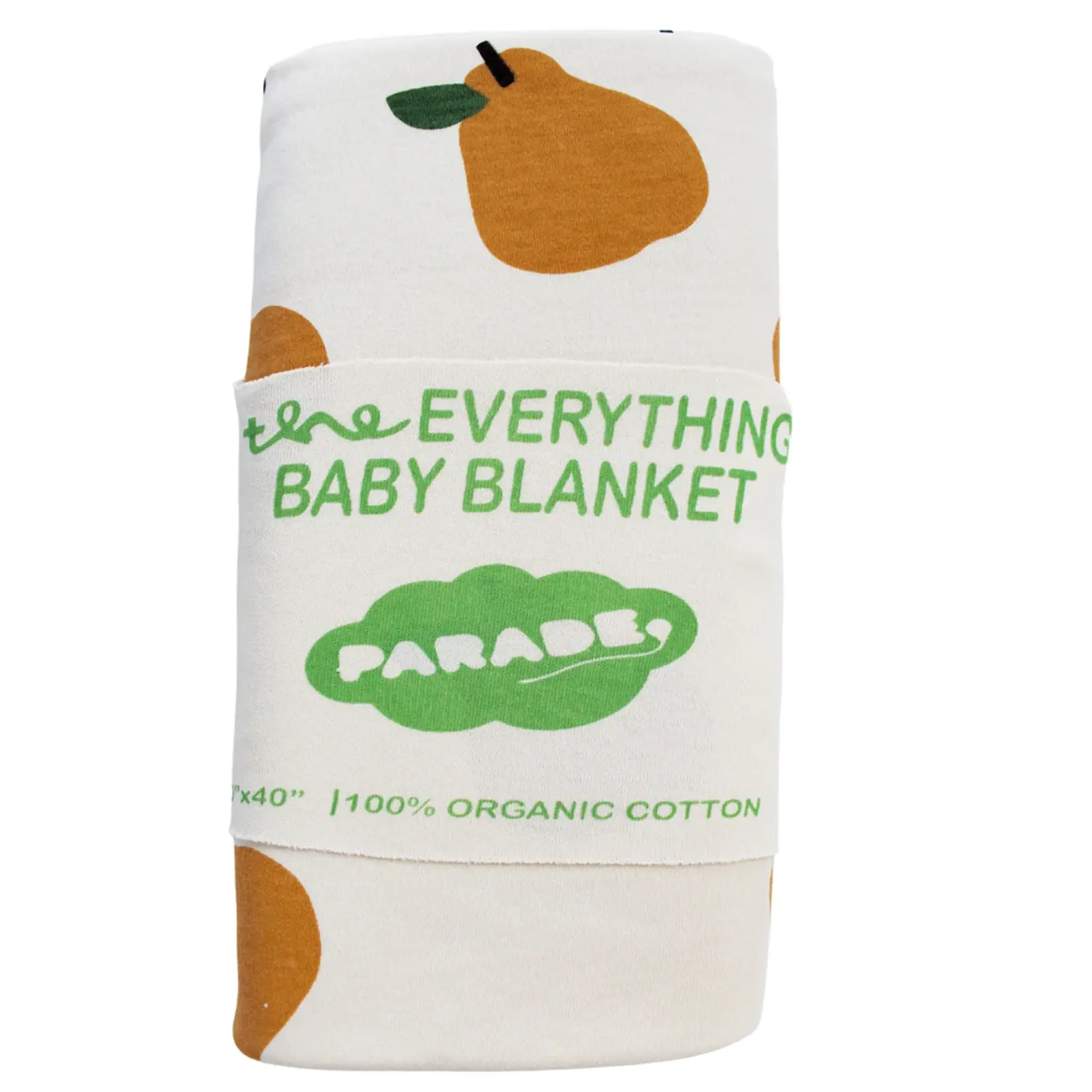 Parade Organics Organic Baby Blanket  Big Pears