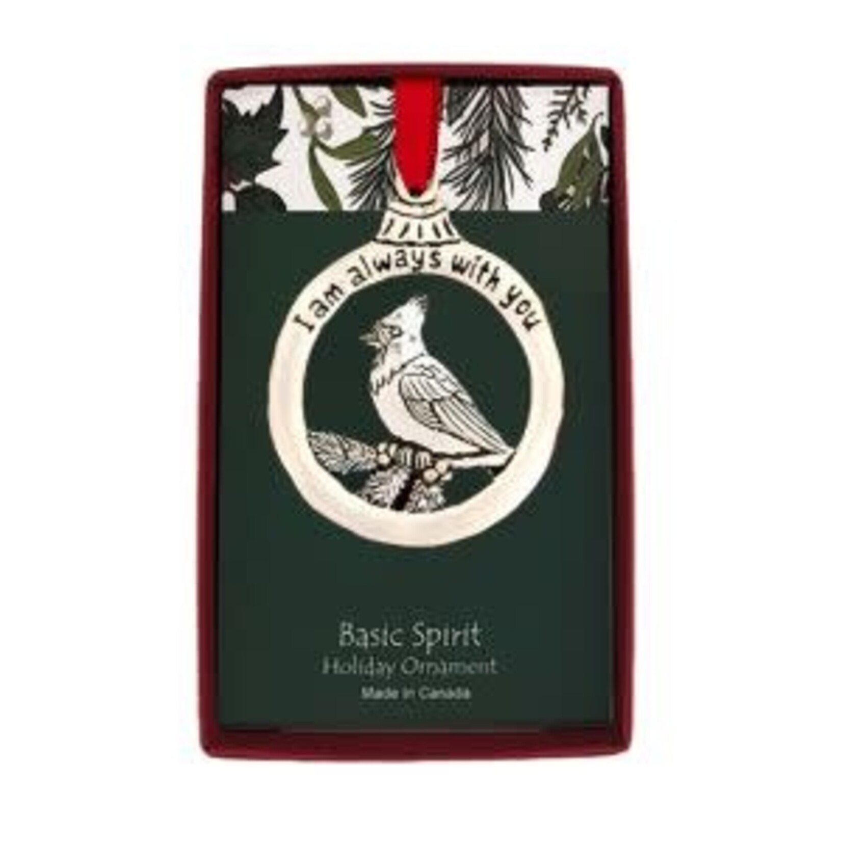Basic Spirit Cardinal HOLIDAY  ORNAMENT