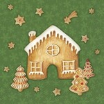 IHR Santa's Favorite Cookies Cocktail Napkin