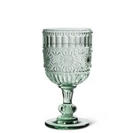Abbott Sunflower Wine Glass green