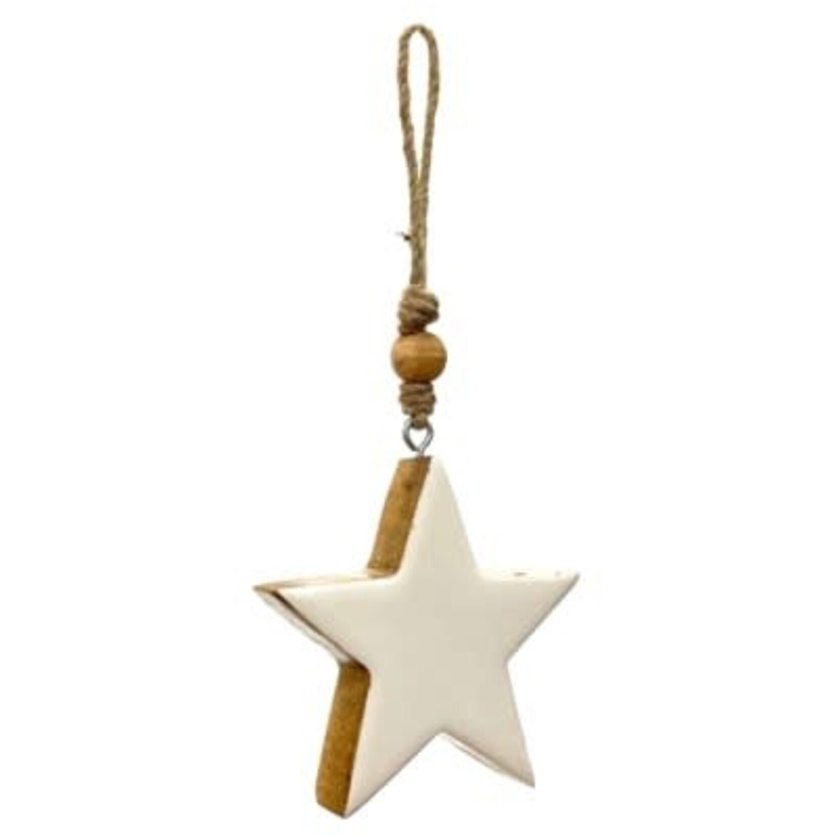 Jafsons International 4"  Mango Star  White Enamel