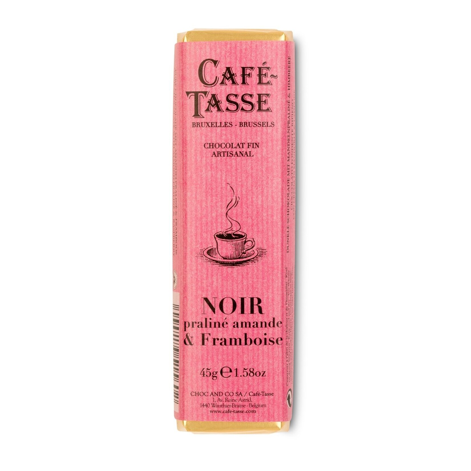 Cafe Tasse Dark Chocolate with Raspberry