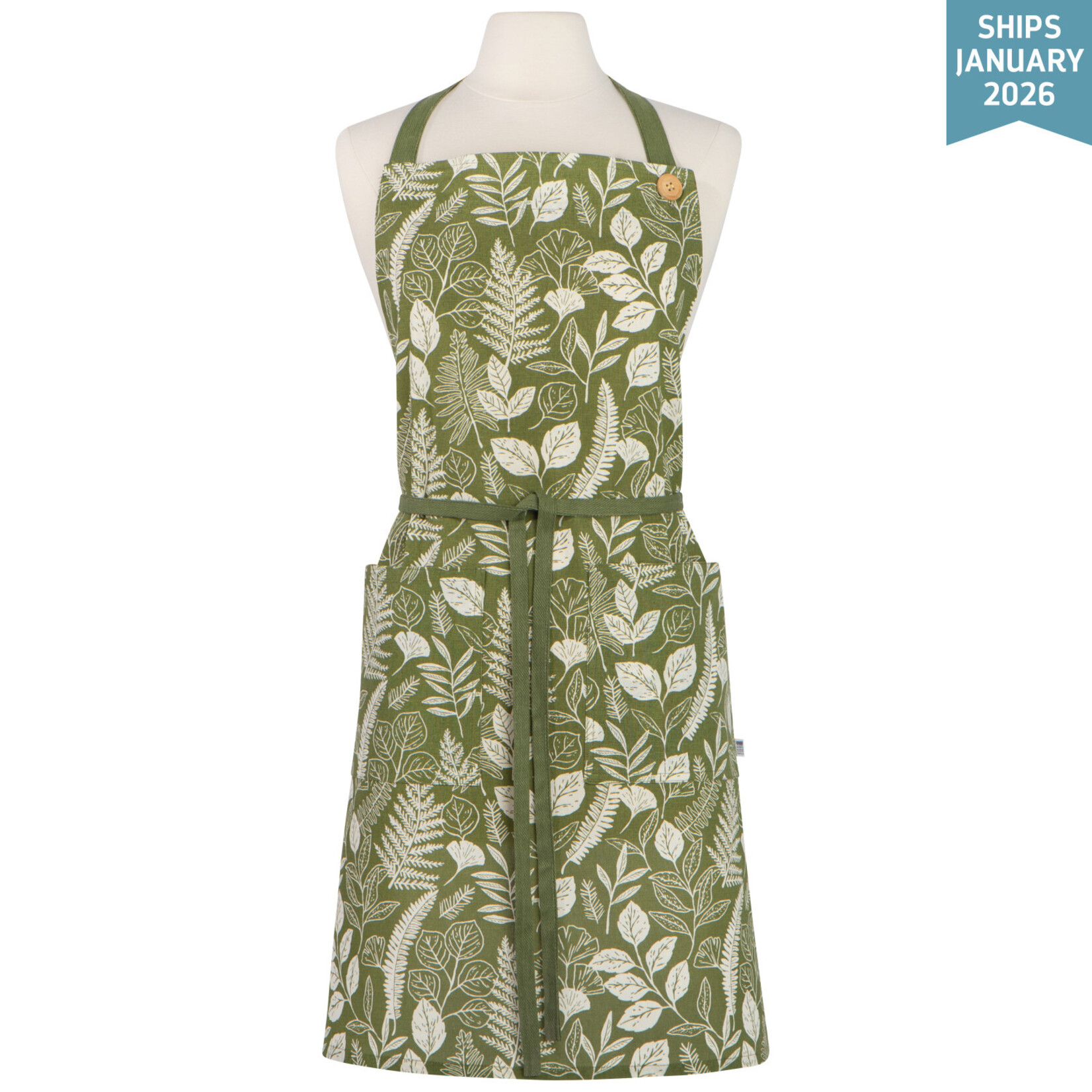 Fern & Frond Spruce  Apron