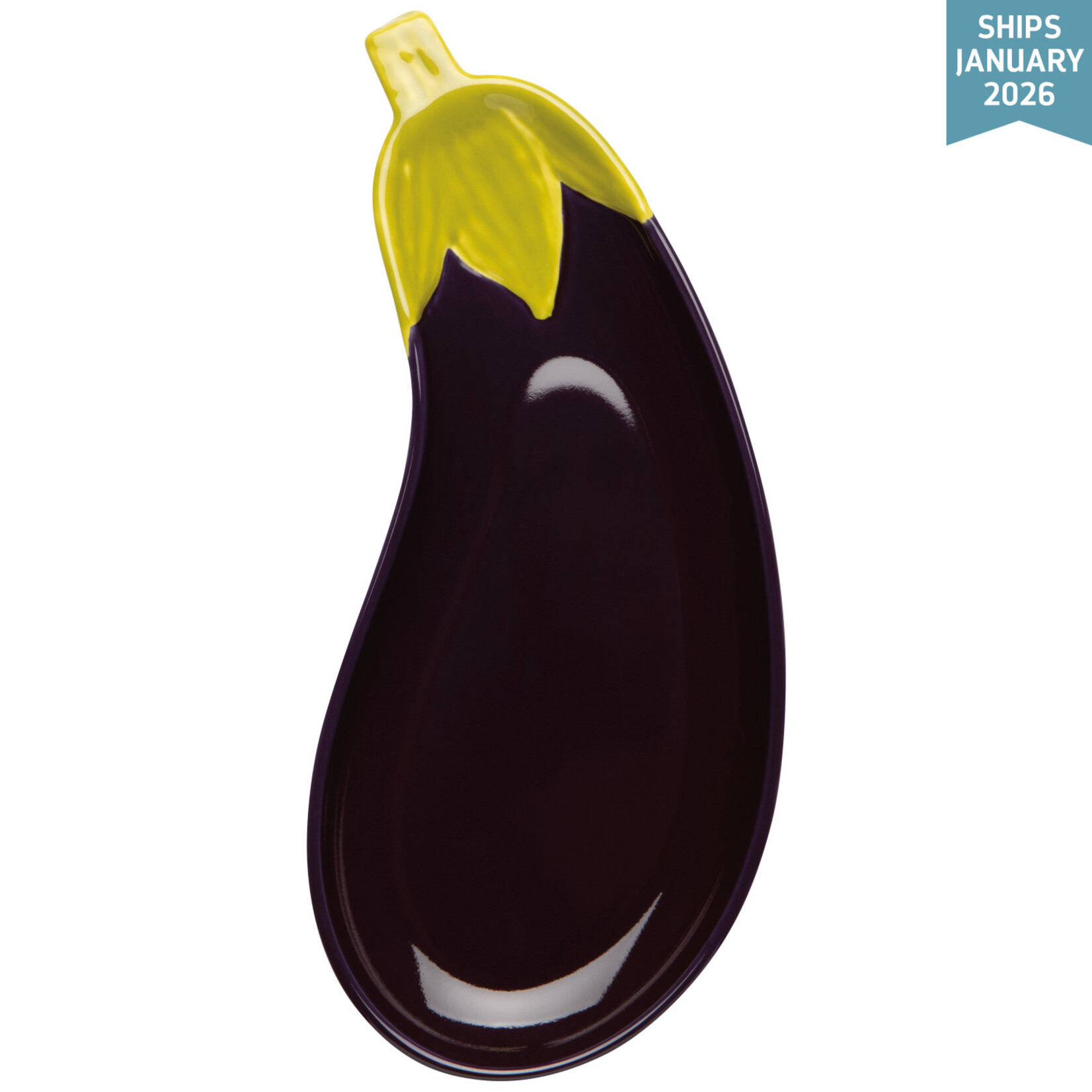 Danica Eggplant Shaped Dish