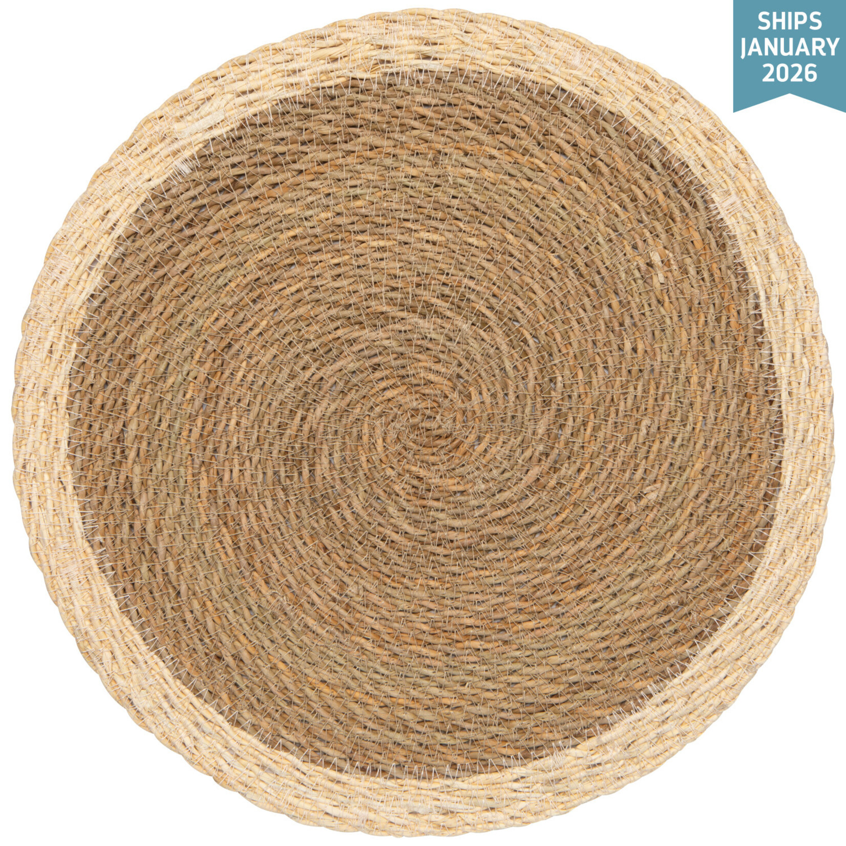 Danica White Border Seagrass Placemat