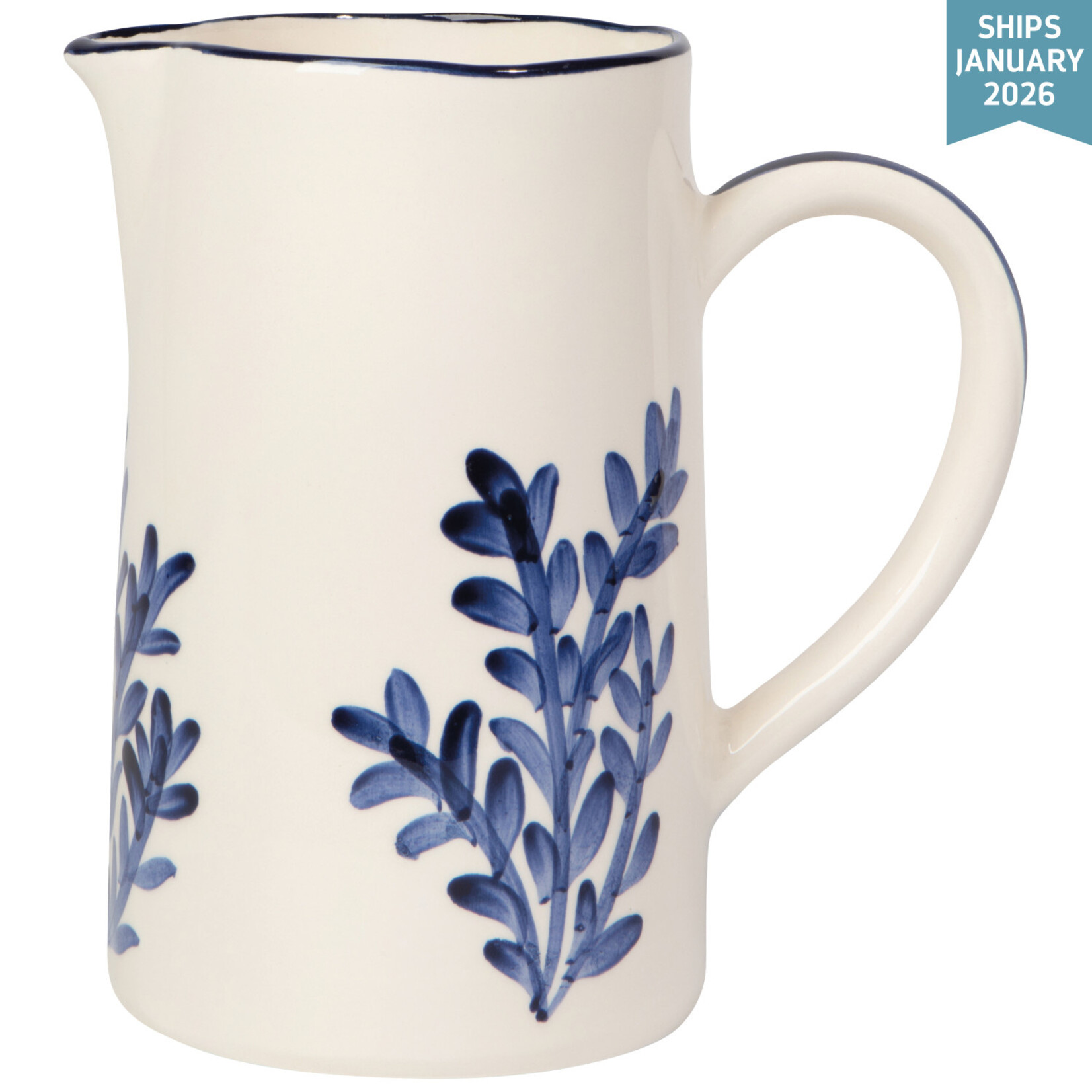 Floren Hand Painted Pitcher