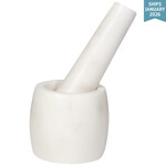 Danica Mortar & Pestle White Marble small