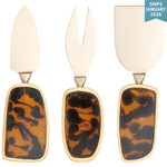 Danica Tortoiseshell Cheese Knives