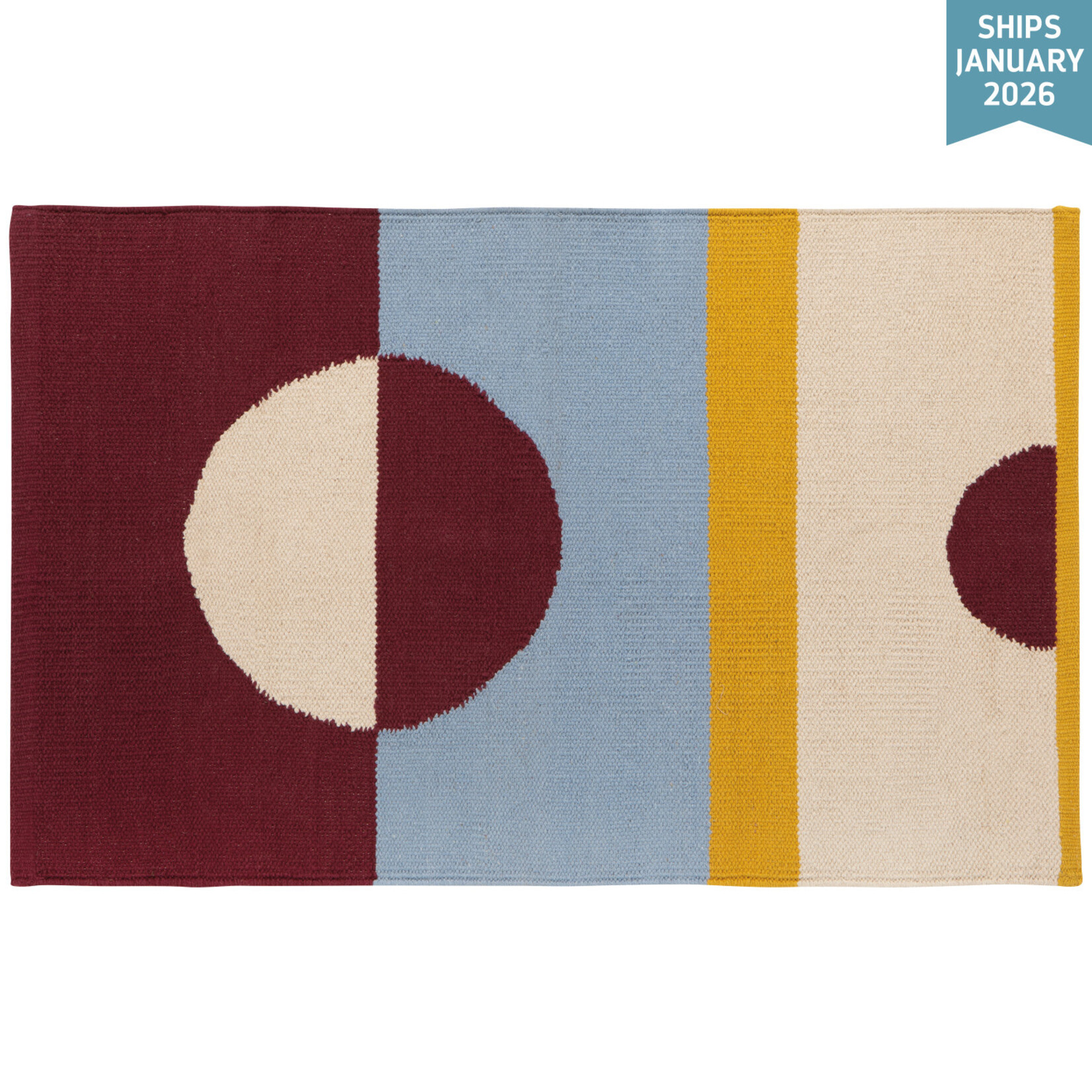 Danica Moonphase Cotton Rug 2x3