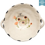 Danica Catbloom Footed Bowl