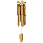 Woodstock Wind Chimes Natural Ring Bamboo Chime