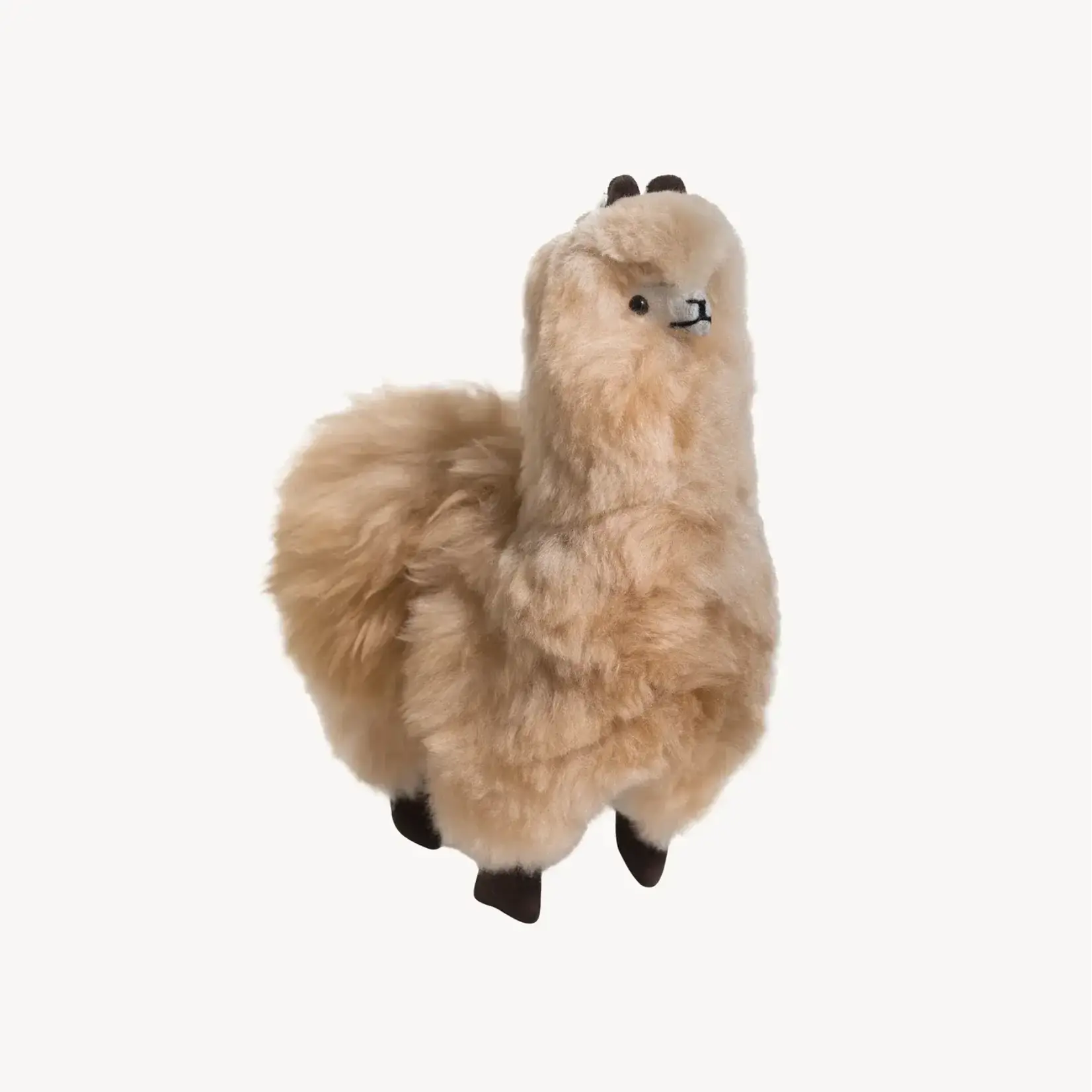 Animals - Standing Suri Alpaca - 8.5" - Beige