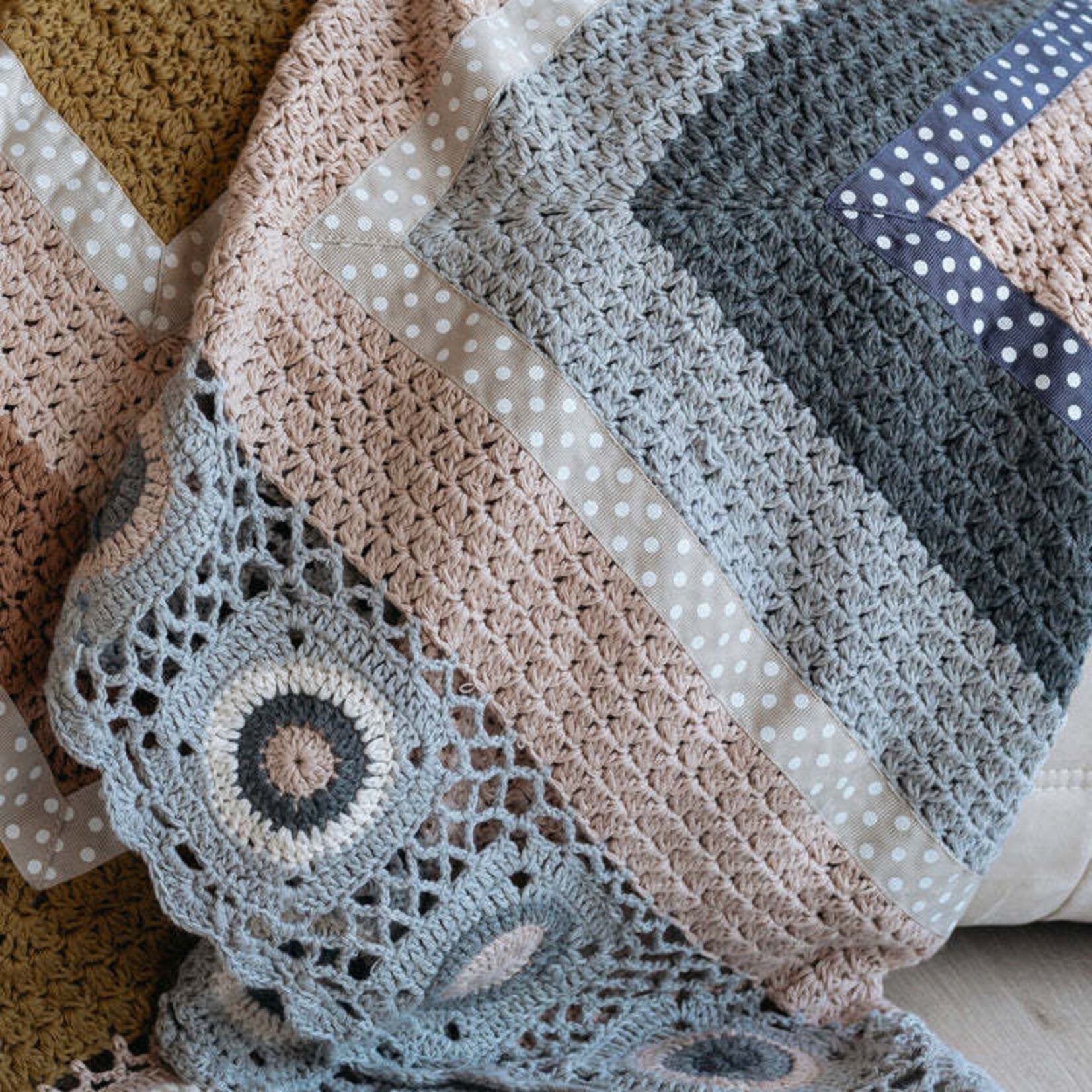 Grey and Cream Blanket
