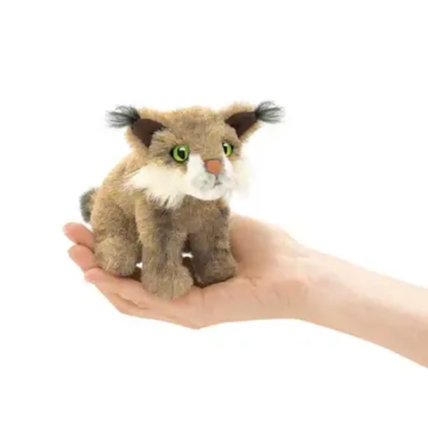 Mini Bobcat Finger Puppet