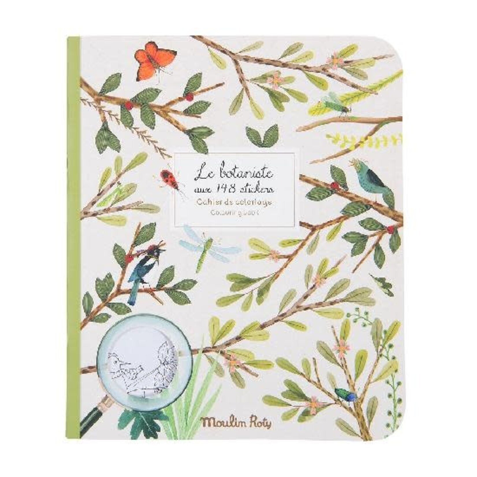 Moulin Roty Botanist Sticker and Colouring Book