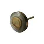 "Wood / Resin Knob, Brown"