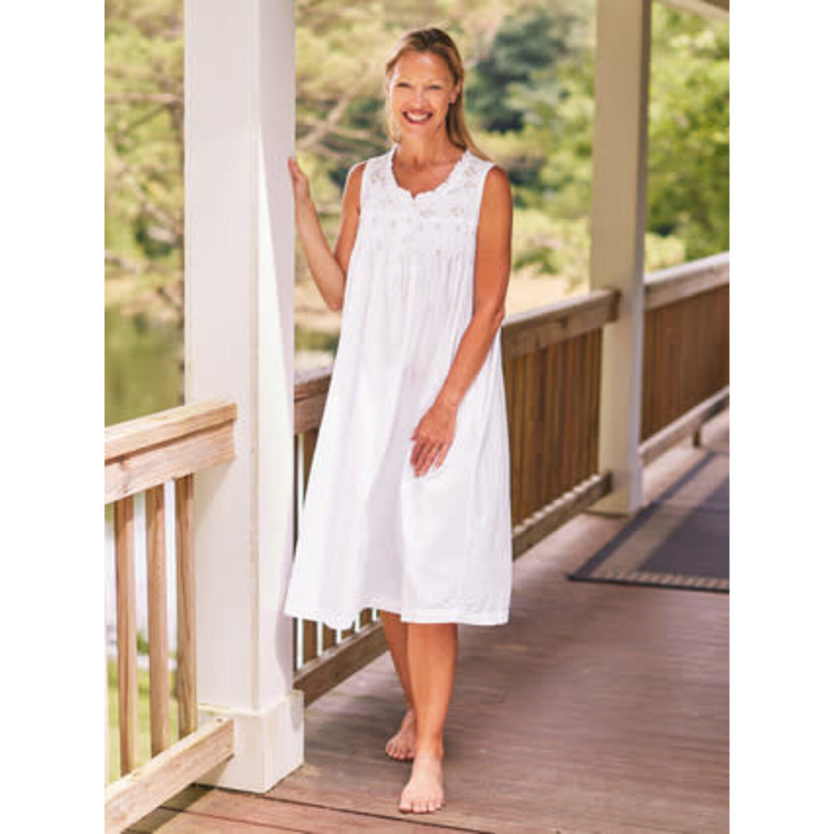 April Cornell Flower Basket Nighty