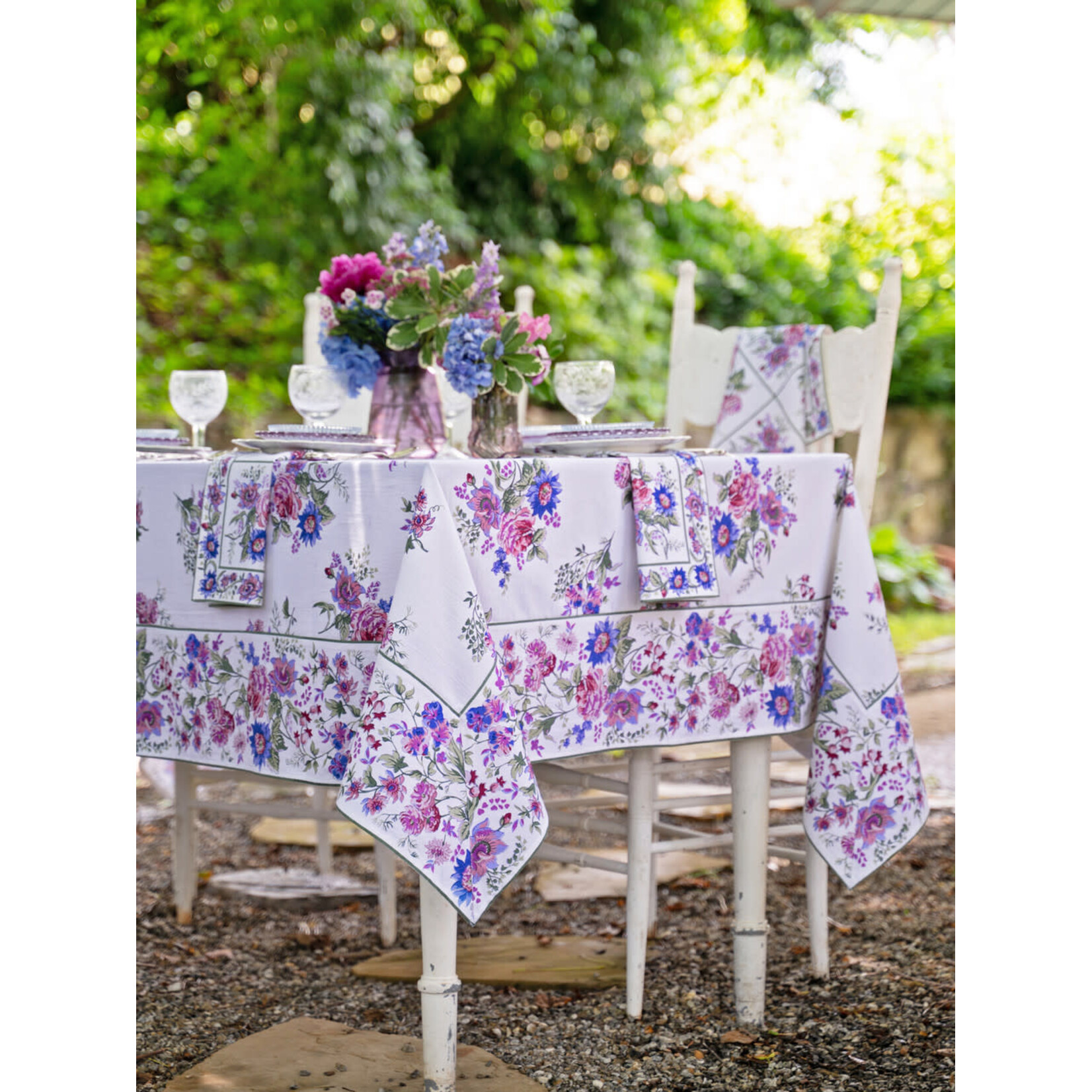 April Cornell Russian Chintz Ivory 60x108