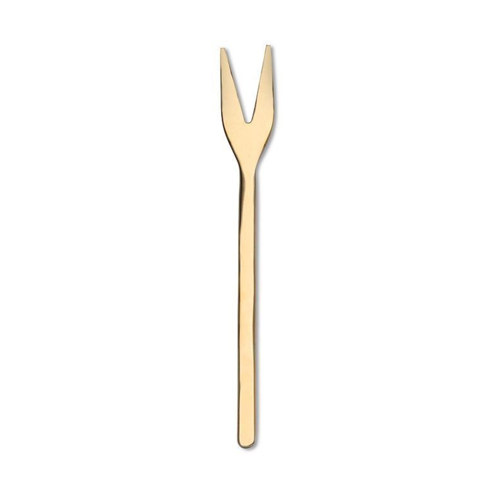 Abbott Modern Cocktail Fork Gold