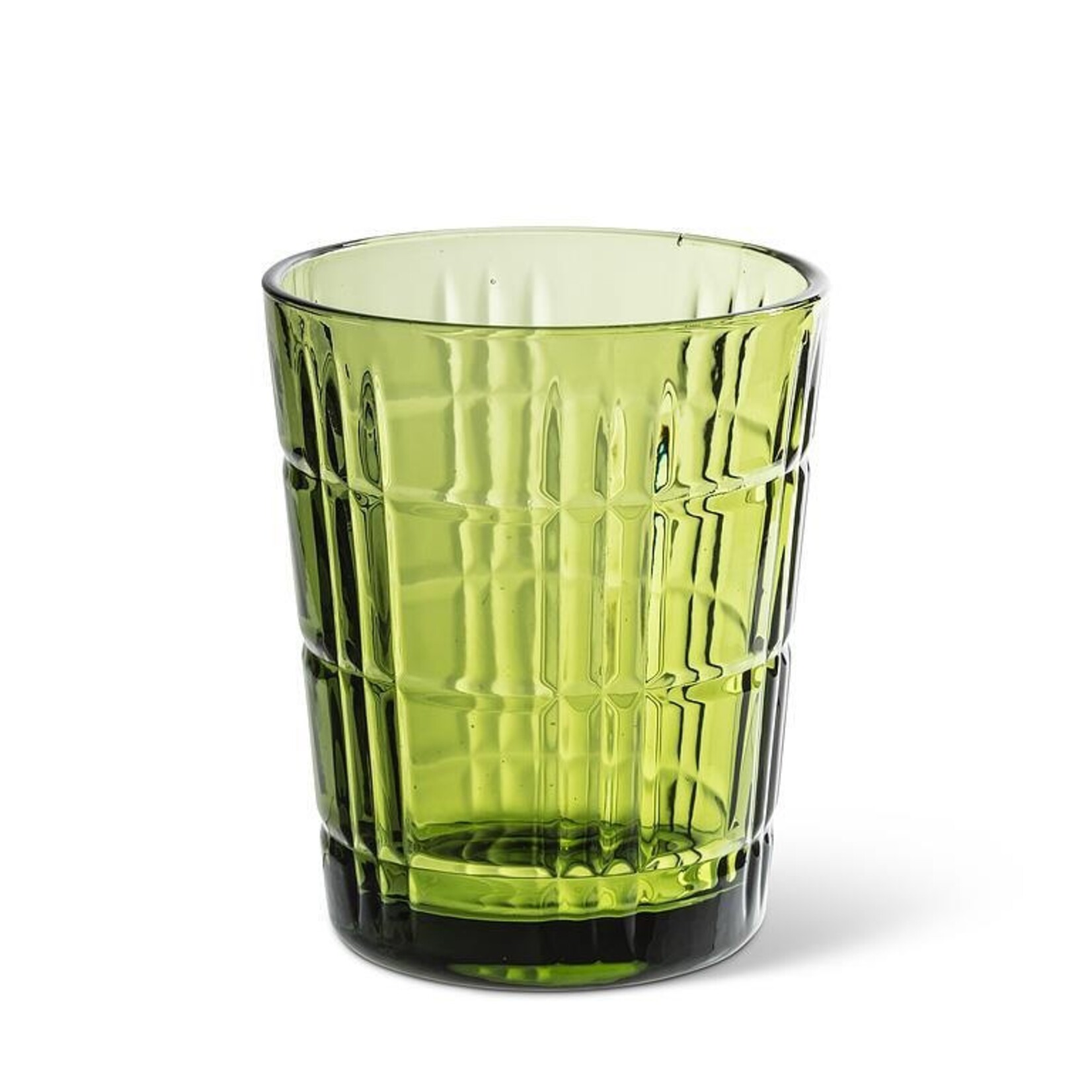 Abbott Panel Facet tumbler  Green