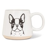 Abbott Oversized Mug w/Boston Terrier