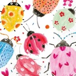 IHR Joyful Ladybugs Lunch Napkin