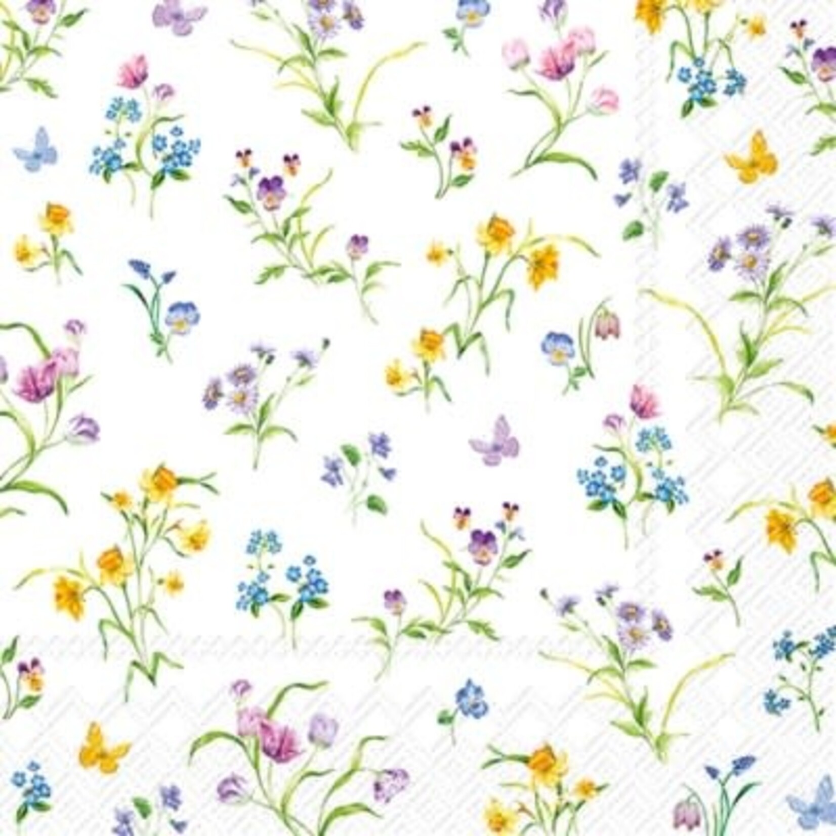 IHR Easter Flowers Lunch Napkin