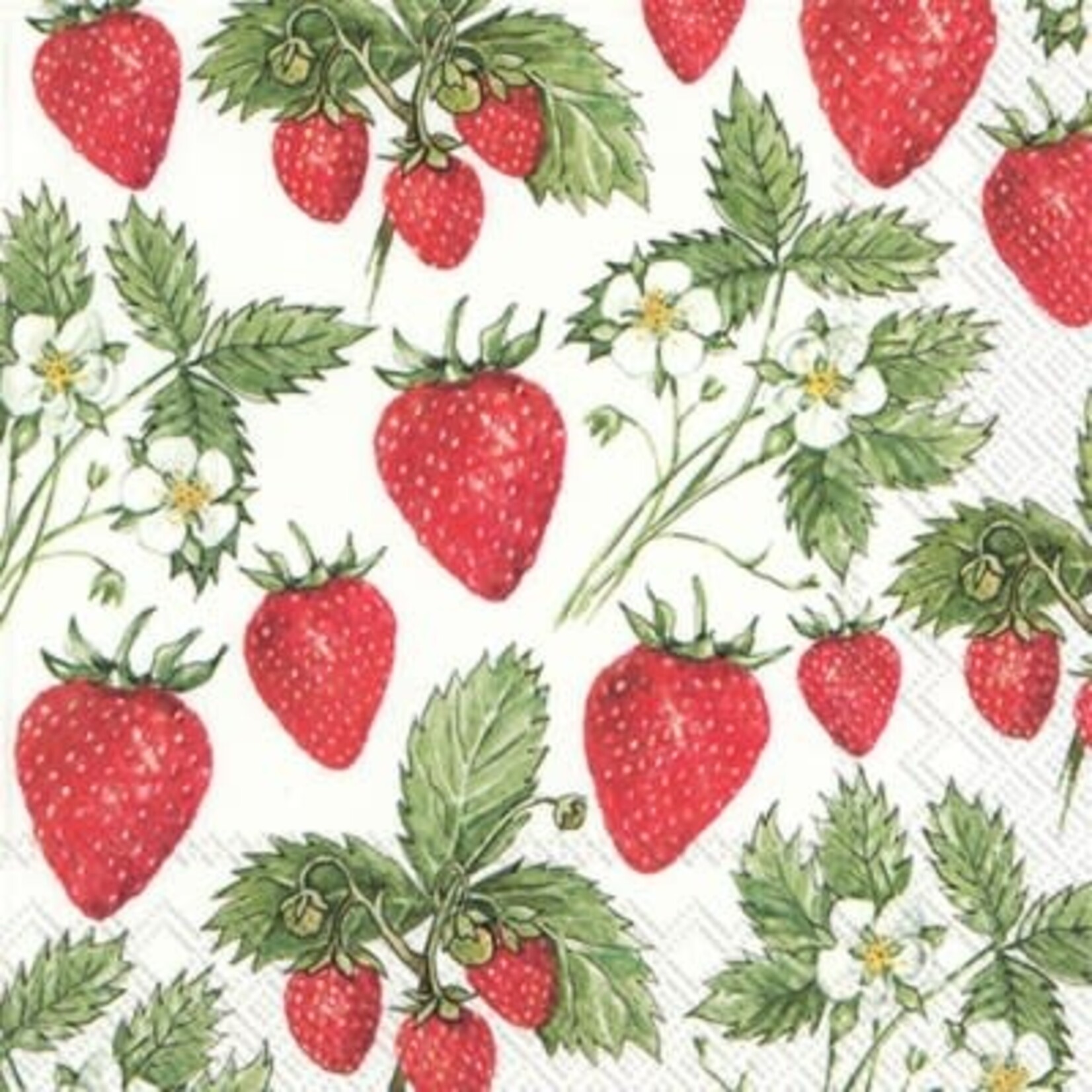 IHR Delicious Strawberries Lunch Napkin