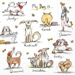 IHR Emotion Dogs Lunch Napkin