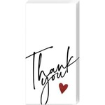 IHR Thank You with Hearts Pocket Tissue