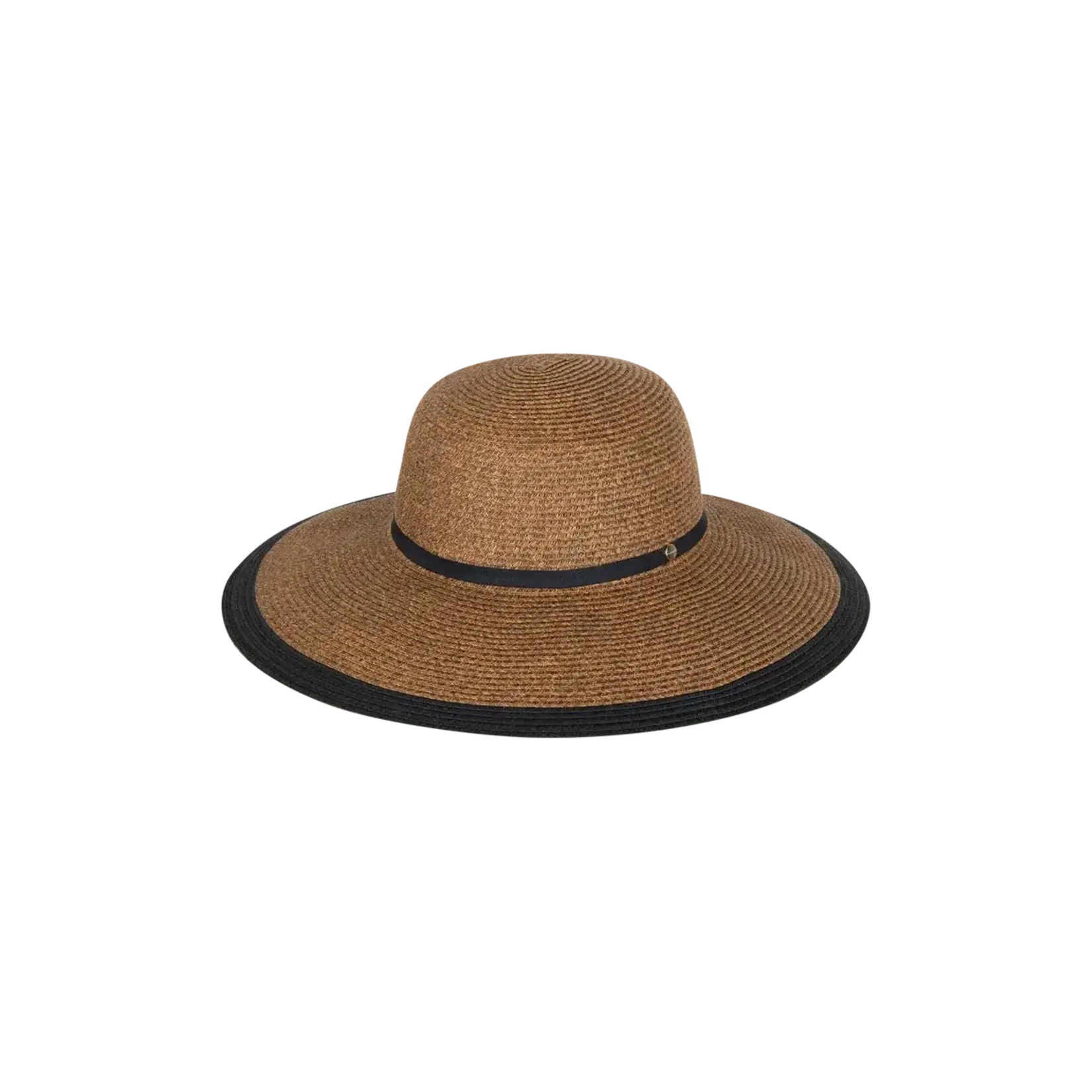 Wide Brim Dahlia chocolate med