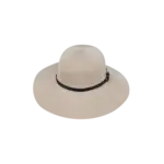 Wide Brim Leslie Taupe