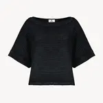 Crinkle Boat Top Plus - Black