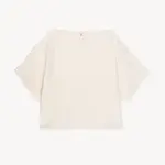 Crinkle Boat Top Plus - Cream