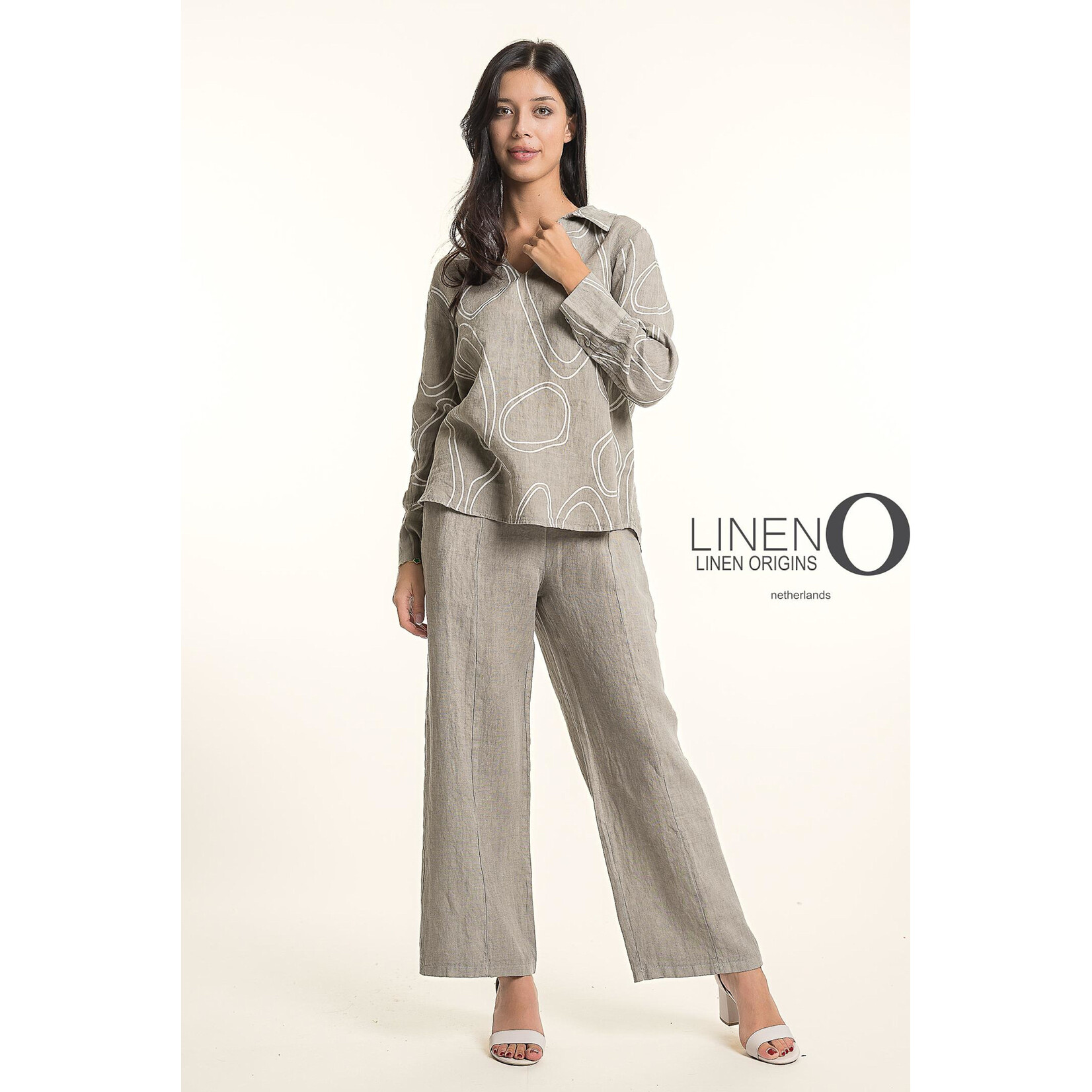 Linen O Shirt 1718