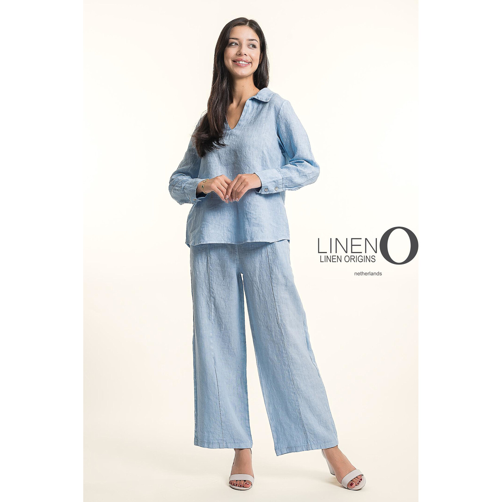 Linen O Shirt 1718