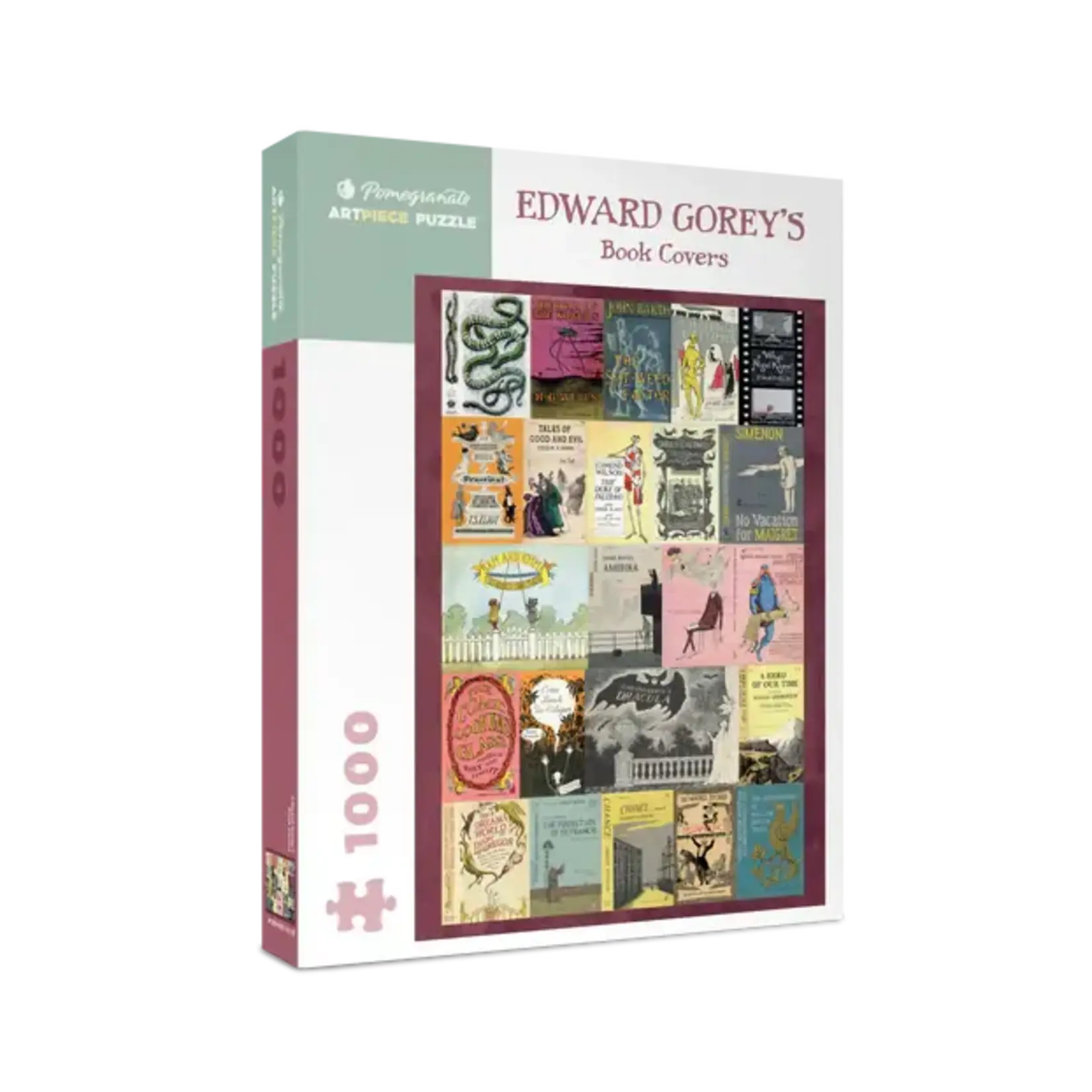 Pomegrante Communications Inc. Book Covers Wild Puzzle 1000