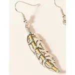 Myra Bag Wild Lineage Earrings Antique Silver