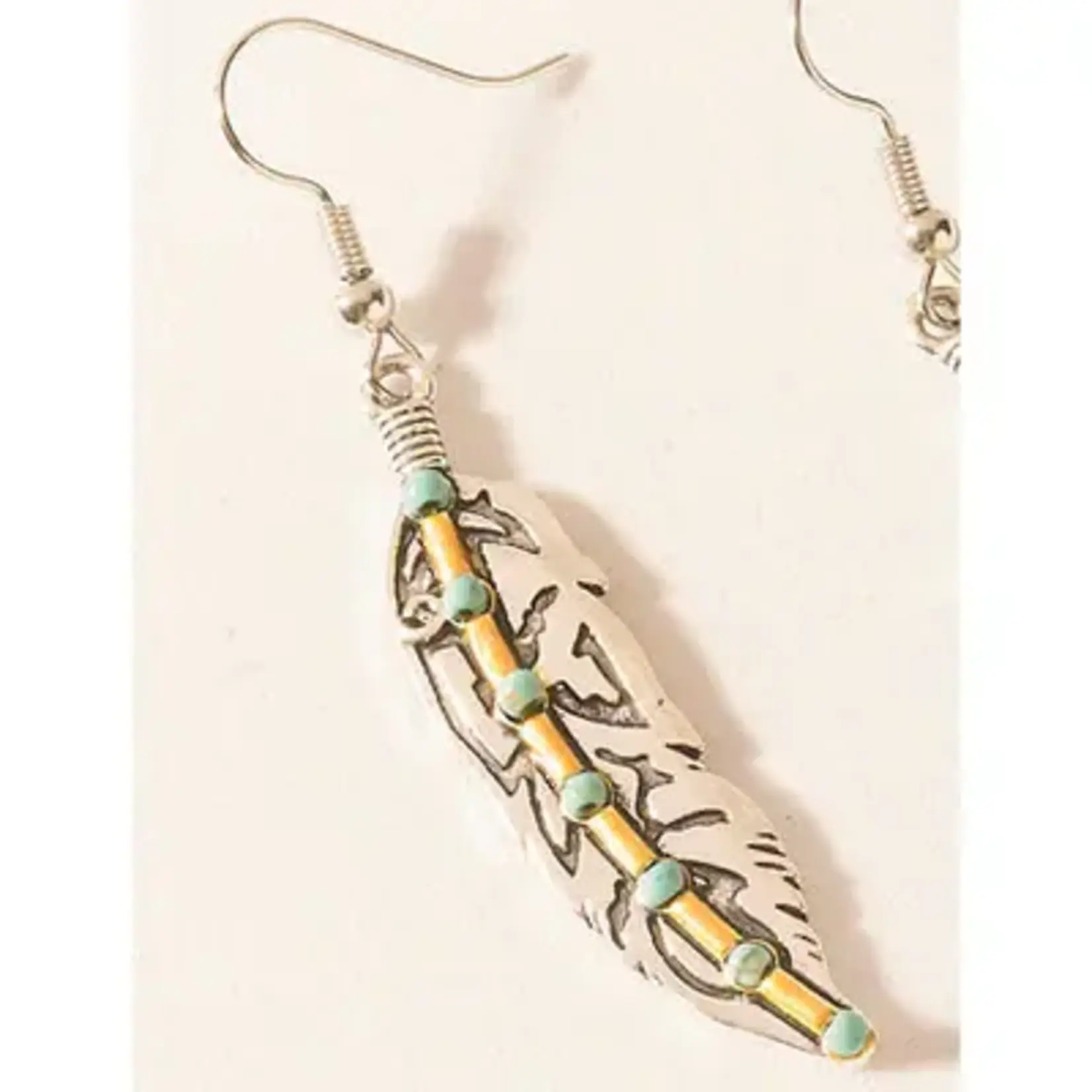 Myra Bag Wild Lineage Earrings Antique Silver
