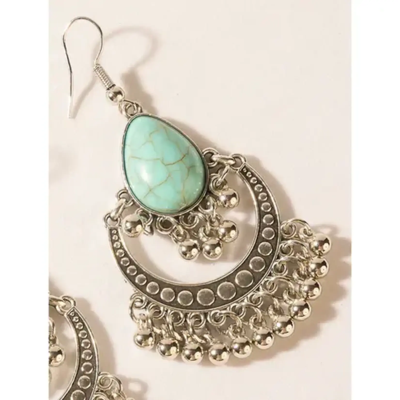 Myra Bag Canyon Charm Earrings Sky Turquoise