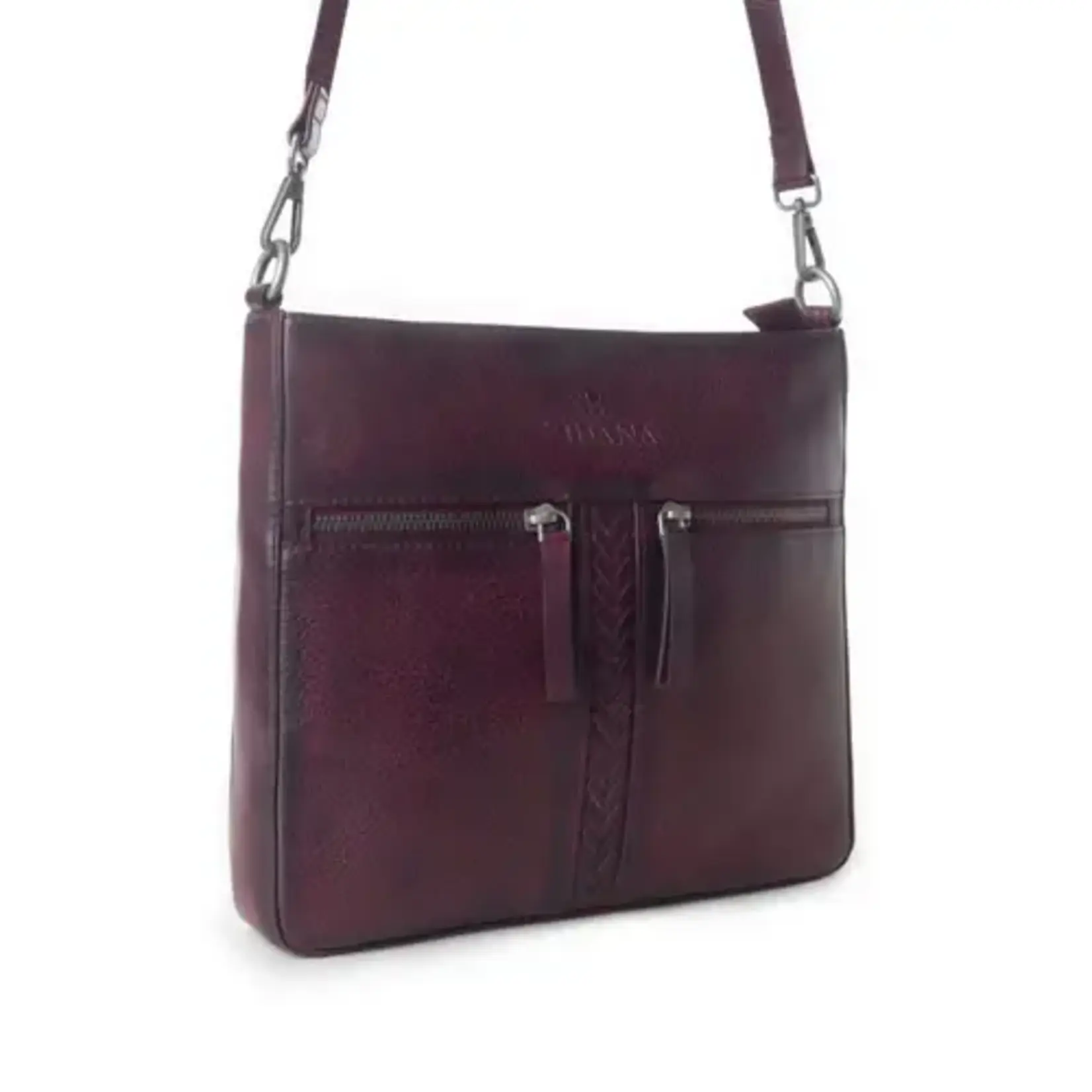 Myra Bag Zidana El Paso Twin Vegan Leather Crossbody Bag
