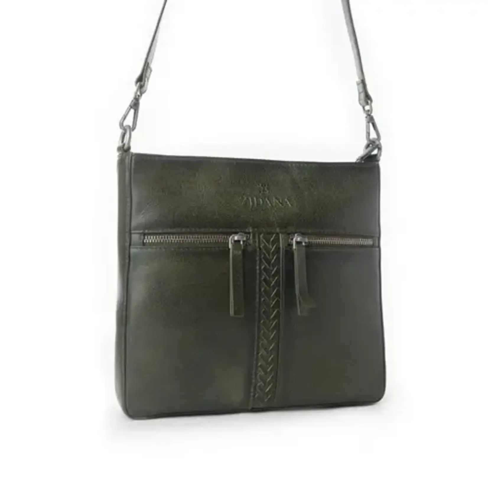 Myra Bag Zidana El Paso Twin Vegan Leather Crossbody Bag